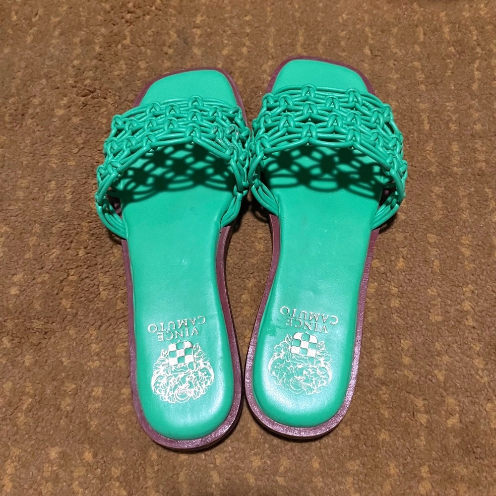 Vince Camuto Green Sandals
